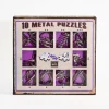 Eureka Breinbrekers^Metal Puzzle Paars Set 10-delig
