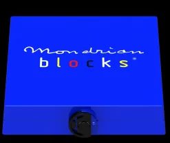 Eureka Denkspellen^Mondrian Blocks Blue Edition