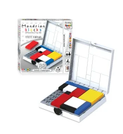 Eureka Denkspellen^Mondrian Blocks White Edition