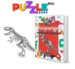 Eureka Creatief^Puzzelboek 3D Dino's