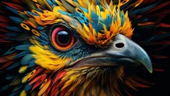 Eureka Houten Puzzels|Contour Puzzels^Rainbo Houten Puzzel in Box Vogel 200pcs