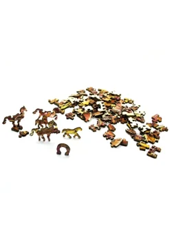 Eureka Houten Puzzels^Rainbo Houten Puzzel Wild Paard 103pcs