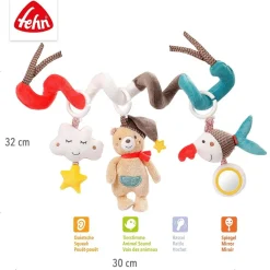 Fehn Babyspeelgoed^Activiteiten Spiraal Bruno