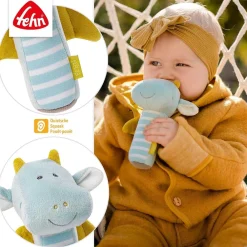 Fehn Knuffelspeelgoed^Grijpfiguur Draak