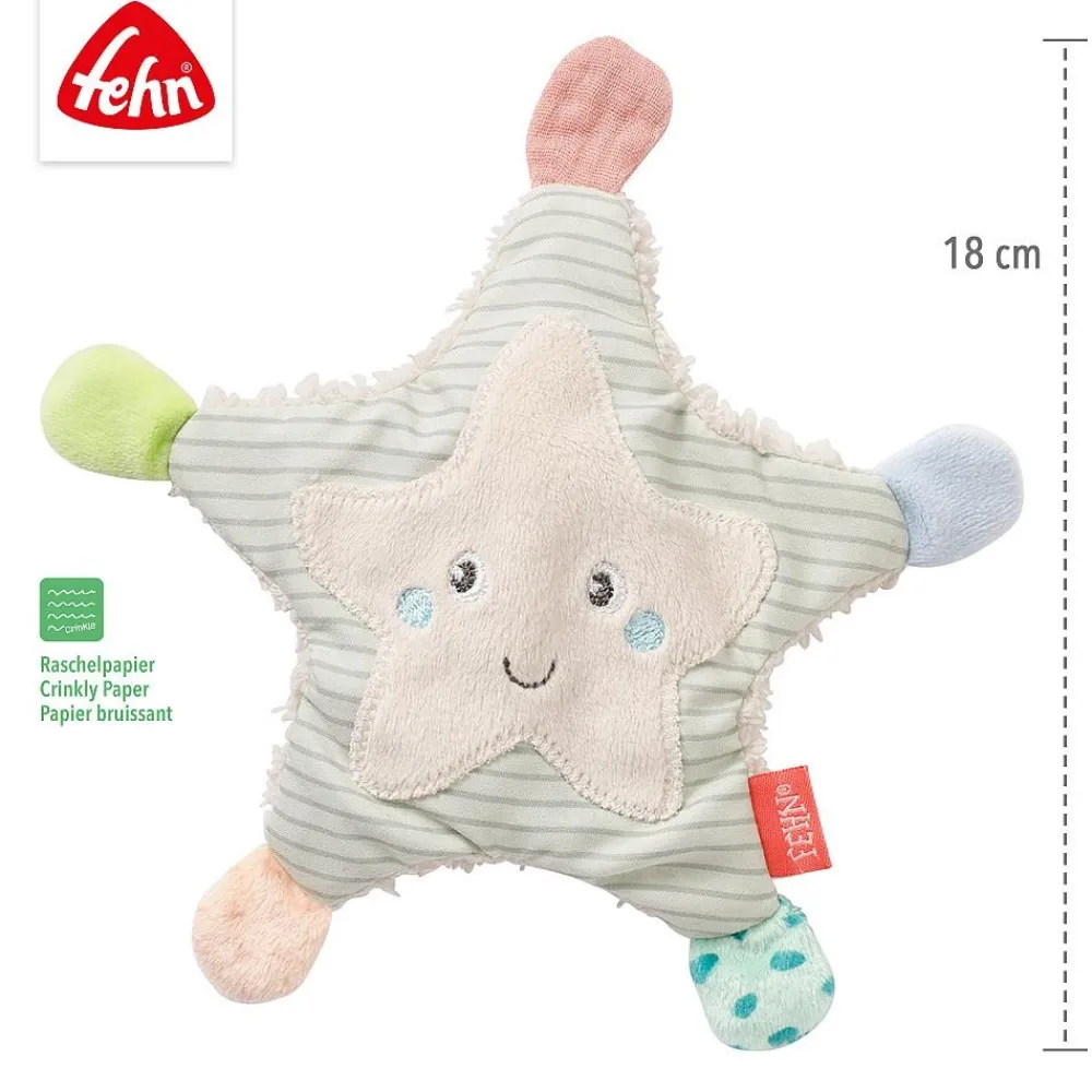 Fehn Knuffelspeelgoed^Knuffel Knisper Zeester