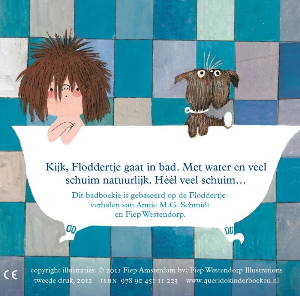 Querido Bekijk Alles^Floddertje in bad