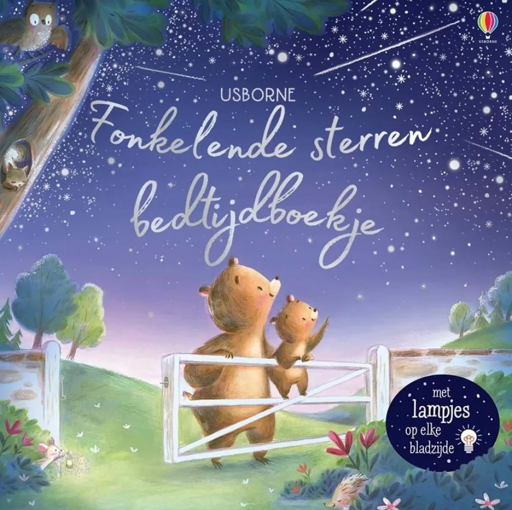 Uitgeverij Usborne Bekijk Alles^Fonkelende sterren - Bedtijdboekje