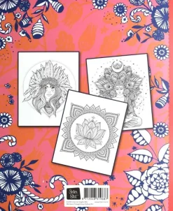 Image Books Creatief|Bekijk Alles^Glitter kleurboek Bohemian spirit