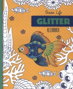 Image Books Kleurboeken^Glitter kleurboek Ocean life