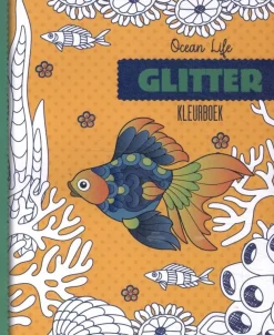 Image Books Kleurboeken^Glitter kleurboek Ocean life