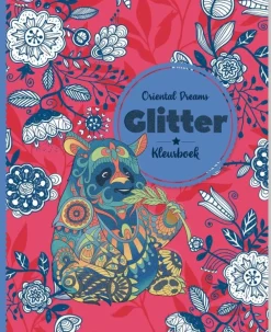 Image Books Kleurboeken^Glitter kleurboek Oriental dreams