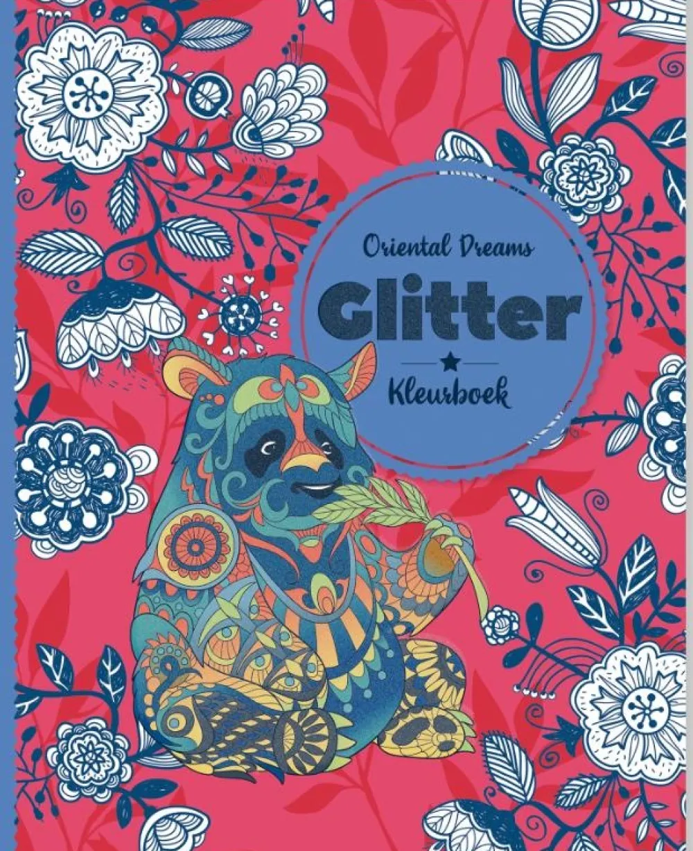 Image Books Kleurboeken^Glitter kleurboek Oriental dreams
