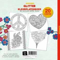 Image Books Creatief|Bekijk Alles^Glitter Kleurplaten Boek Happiness