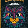 Image Books Kleurboeken^Glitterkleurboek  Ultimate Black Edition - Night hunters