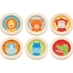 GOKI Uitdeelcadeautjes|Schoen-/ Sinterklaascadeautjes^Behendigheidsspel Rond Wilde Dieren