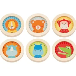 GOKI Uitdeelcadeautjes|Schoen-/ Sinterklaascadeautjes^Behendigheidsspel Rond Wilde Dieren