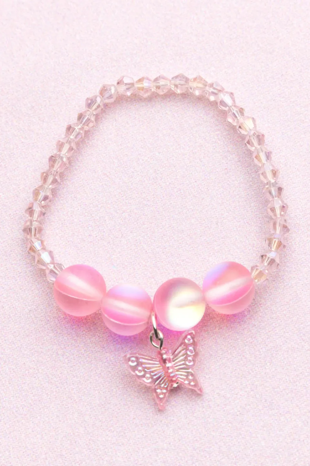 Great Pretenders Sieraden^Boutique Holo Pink Crystal Armband