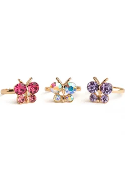 Great Pretenders Sieraden^Boutique Butterfly Gem Rings, 3Pcs