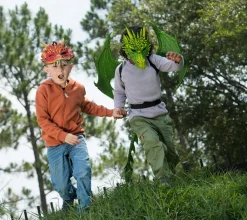 Great Pretenders Verkleedkleding^Masker Draak Groen