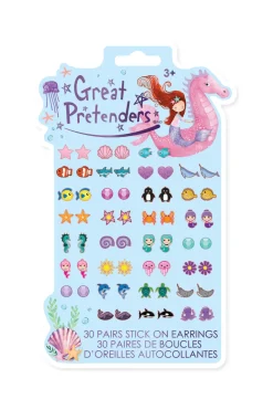 Great Pretenders Sieraden^Mermaid Stick on Earrings 30 pairs