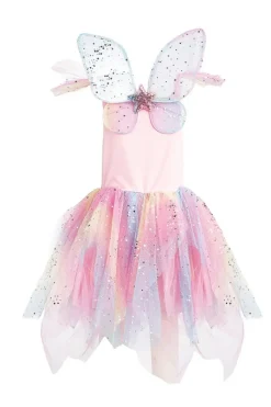 Great Pretenders Verkleedkleding^Regenboog Fee Jurk size US 5-6