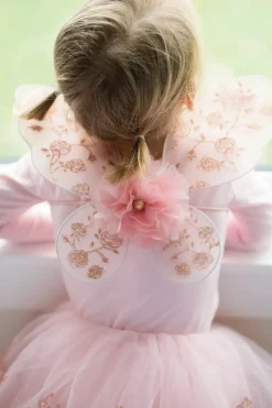 Great Pretenders Verkleedkleding^Rose Goud Tutu en Vleugels Size 4-6