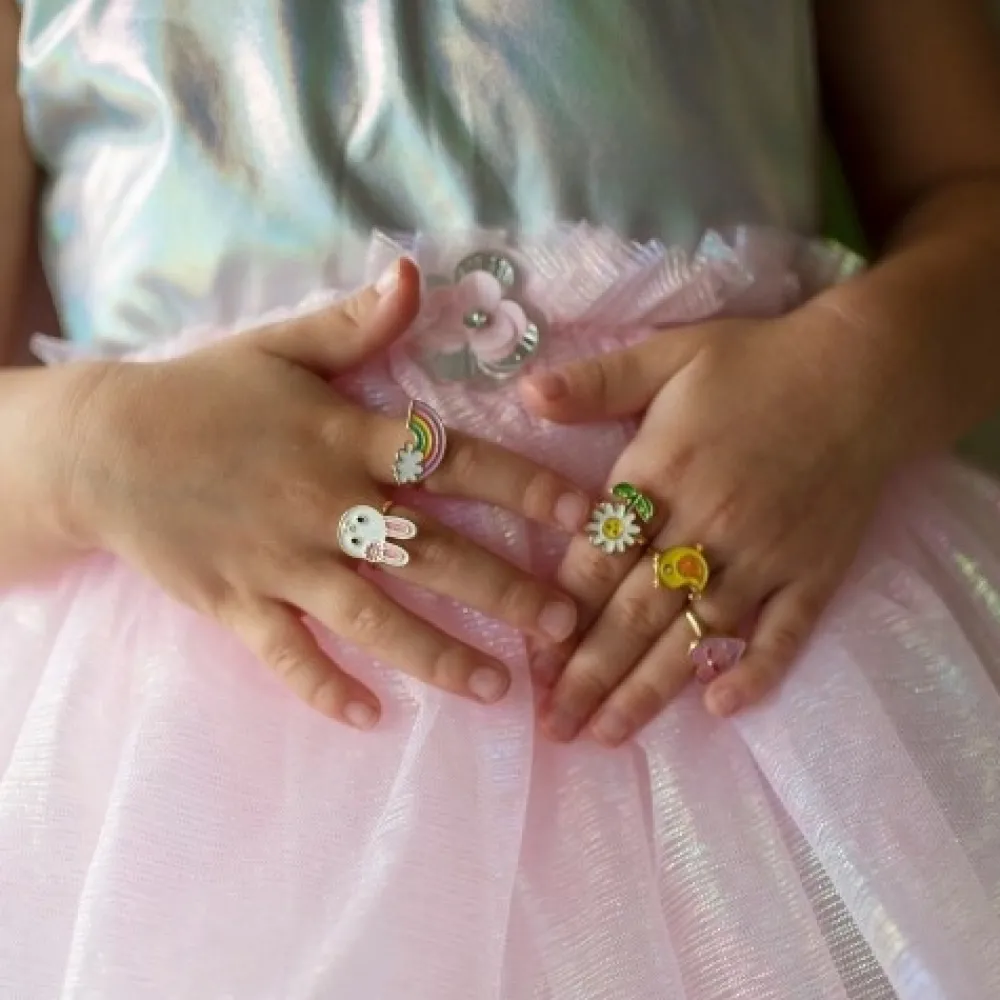 Great Pretenders Sieraden^Spring Ring Bunny 3 Pcs Set