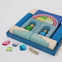 Grimm's Open Ended Play^Blokkendoos Bouwwereld Poollicht