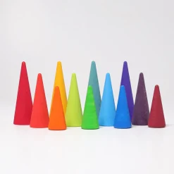 Grimm's Open Ended Play^Speelset Regenboog Bos 10165