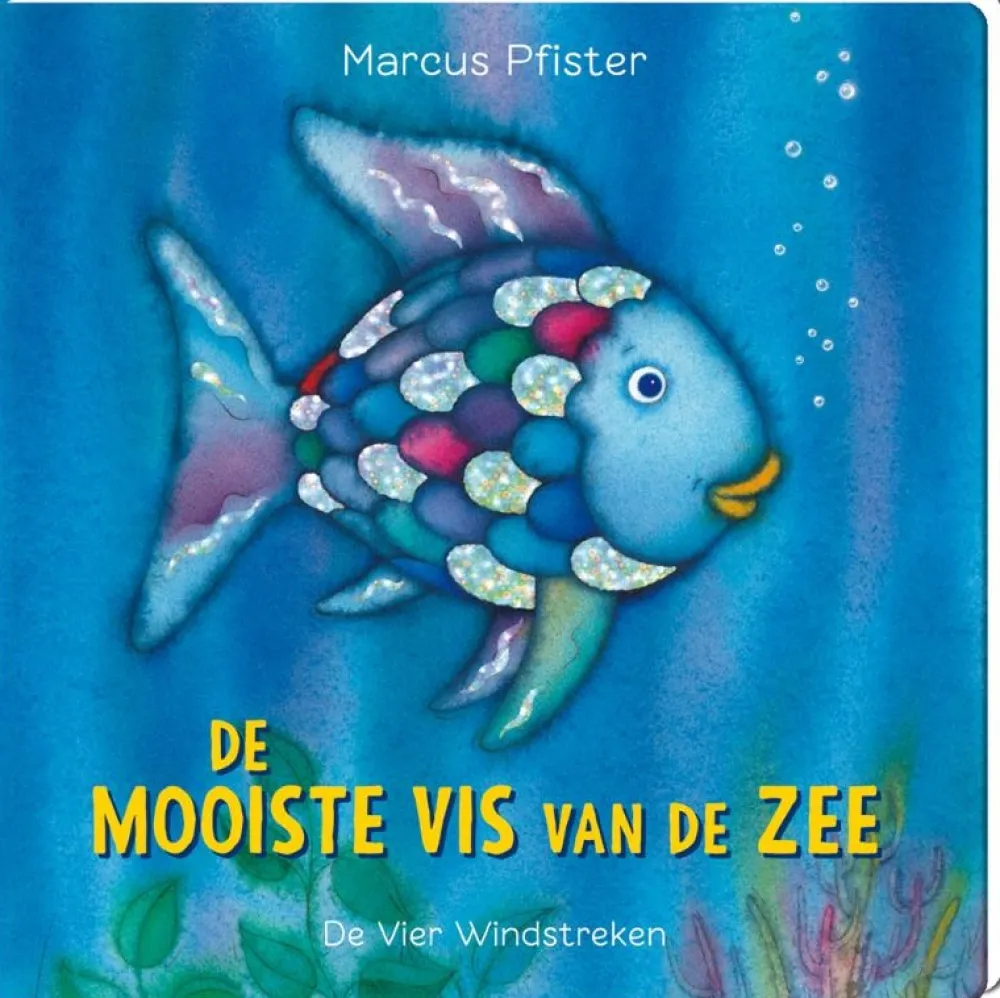 De Vier Windstreken Peuterboeken^Groot Kartonboek De Mooiste Vis