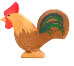 Ostheimer Boerderijdieren|Kippen^Haan Bruin 13121