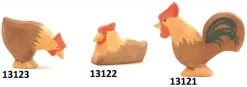 Ostheimer Boerderijdieren|Kippen^Haan Bruin 13121