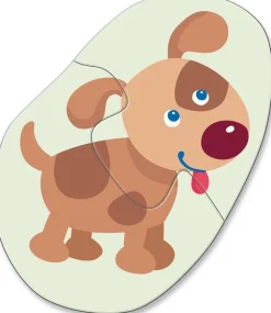 Haba Legpuzzels^4 Eerste Puzzels Jonge dieren 2pcs