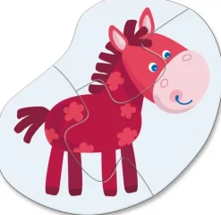 Haba Legpuzzels^4 Eerste Puzzels Jonge dieren 2pcs