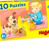 Haba Legpuzzels^10 Puzzels Mijn Speelgoed 2pcs