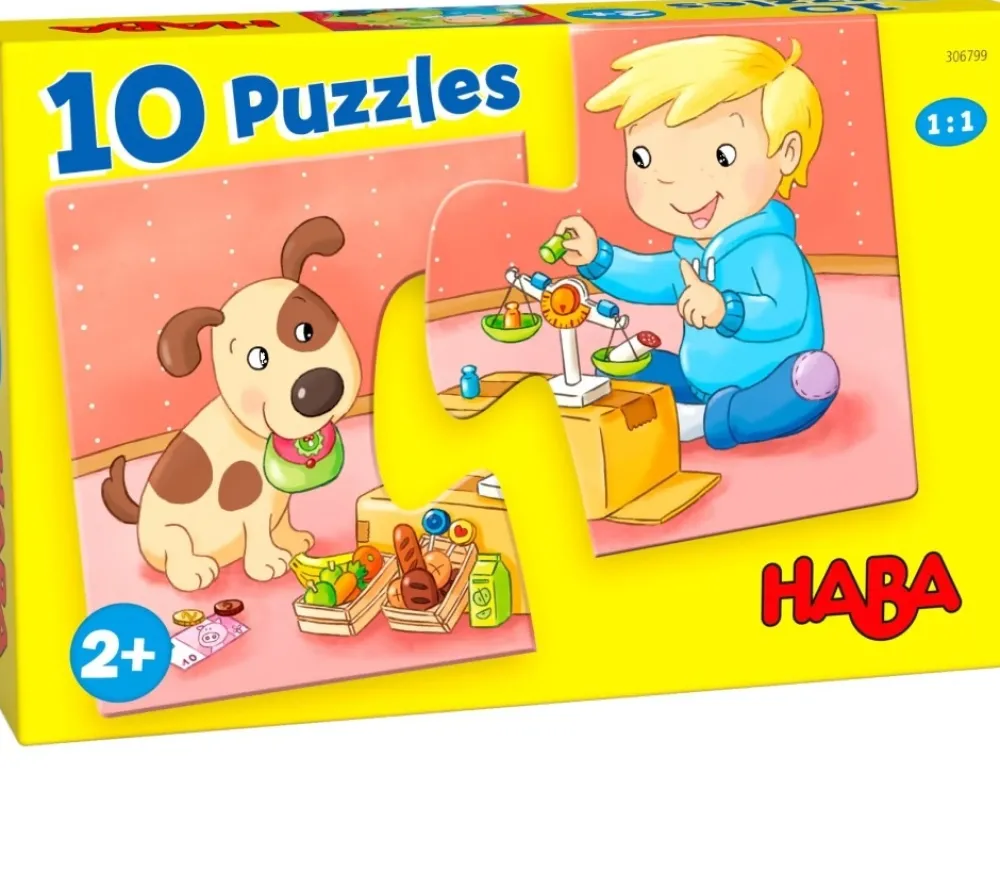 Haba Legpuzzels^10 Puzzels Mijn Speelgoed 2pcs