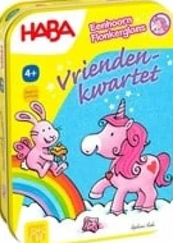 Haba Haba Spellen^Eenhoorn Flonkerglans Vriendenkwartet