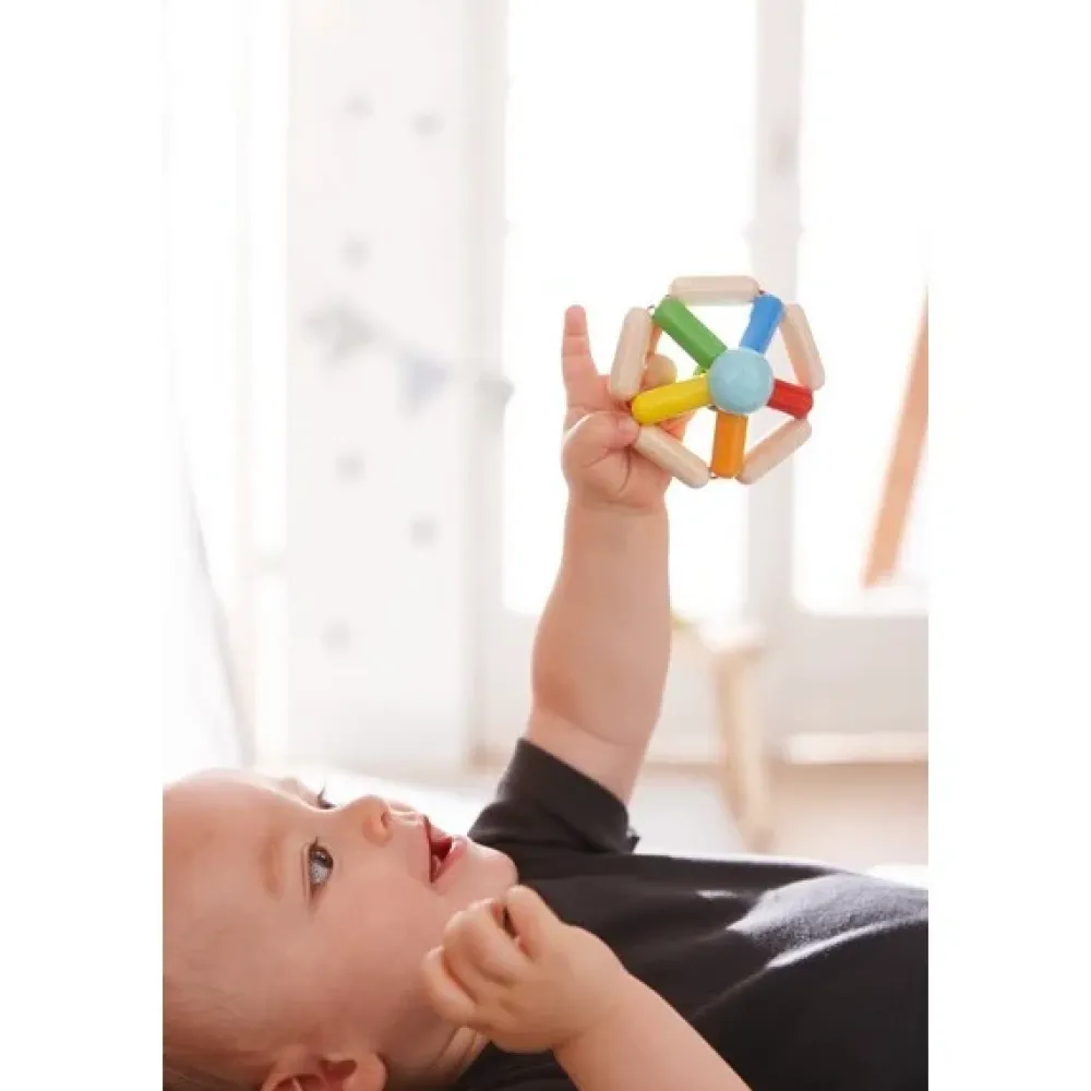 Haba Babyspeelgoed^Grijpfiguur Kleurendraaien