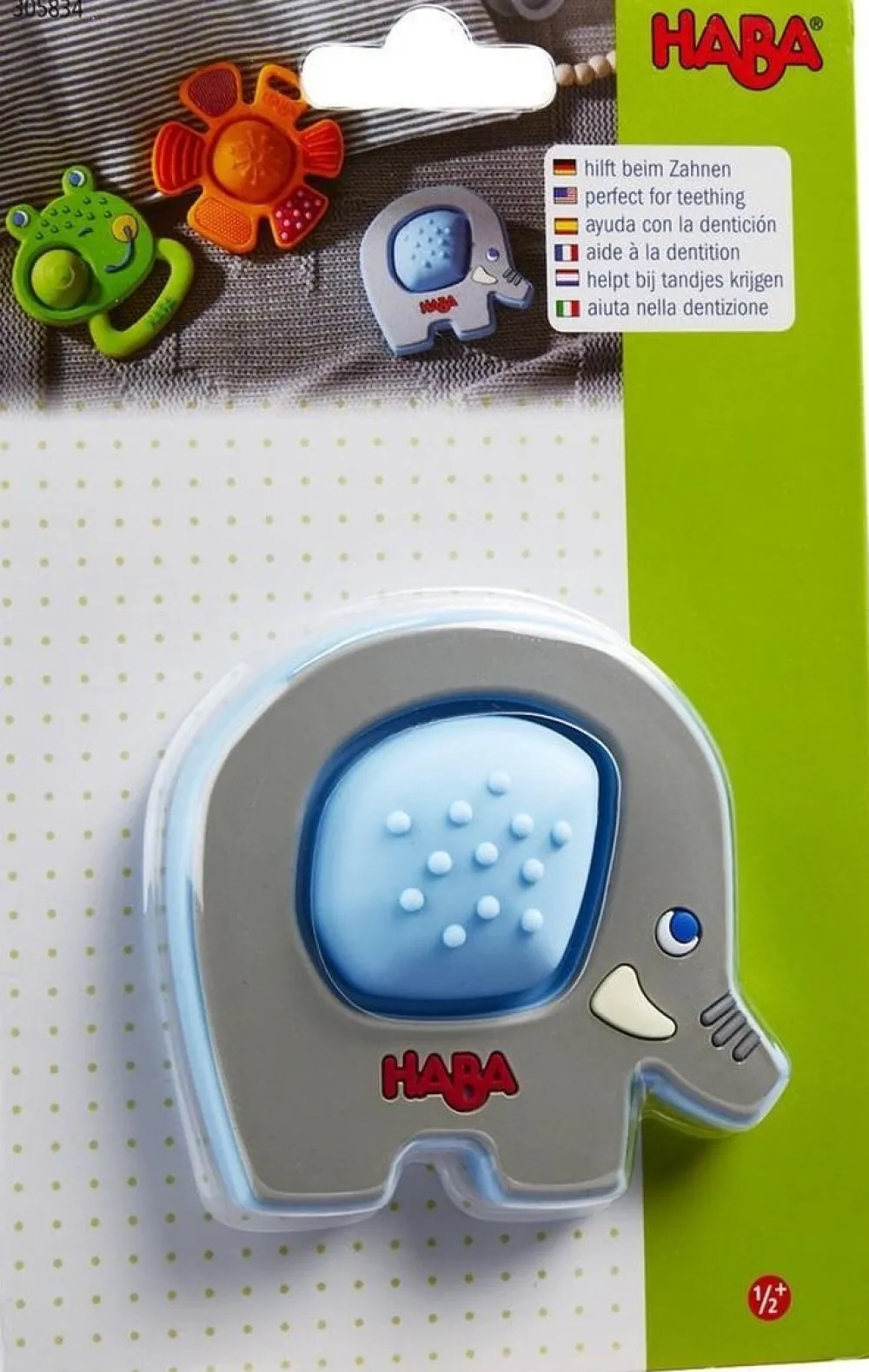 Haba Babyspeelgoed^Grijpspeeltje Plopolifant