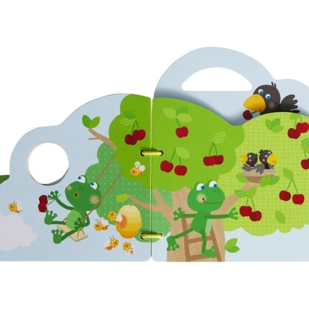 Haba Houten Boeken^Houten Babyboek Boomgaard