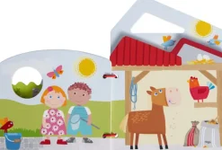 Haba Houten Boeken^Houten babyboek Trekker