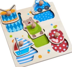 Haba Knoppuzzels^Inlegpuzzel Speelgoed 5pcs