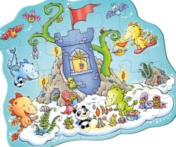 Haba Legpuzzels^Puzzel Draak Fonkelvuur XL Puzzelparty 20-pcs