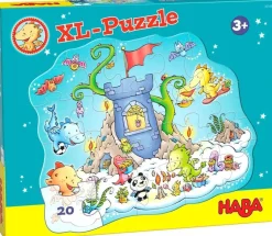 Haba Legpuzzels^Puzzel Draak Fonkelvuur XL Puzzelparty 20-pcs
