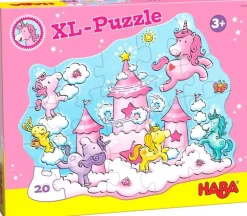 Haba Legpuzzels^Puzzel Eenhoorn Flonkerglans Wolkenpuzzelpret 20pcs