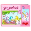 Haba Legpuzzels^Puzzels Eenhoorn Flonkerglans - Rosalie & Friends 12pcs