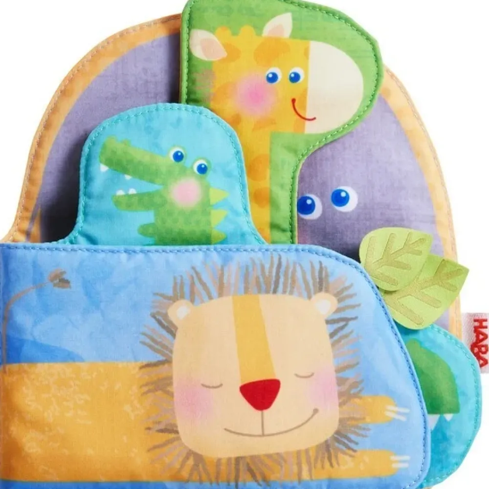 Haba Voelboeken^Stoffen Boek Wilde Dieren