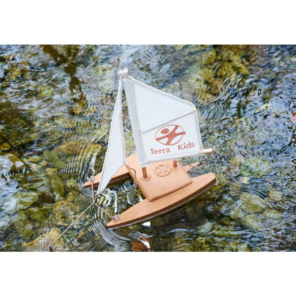 Haba Buitenspeelgoed^Terra Kids - Catamaran-bouwpakket