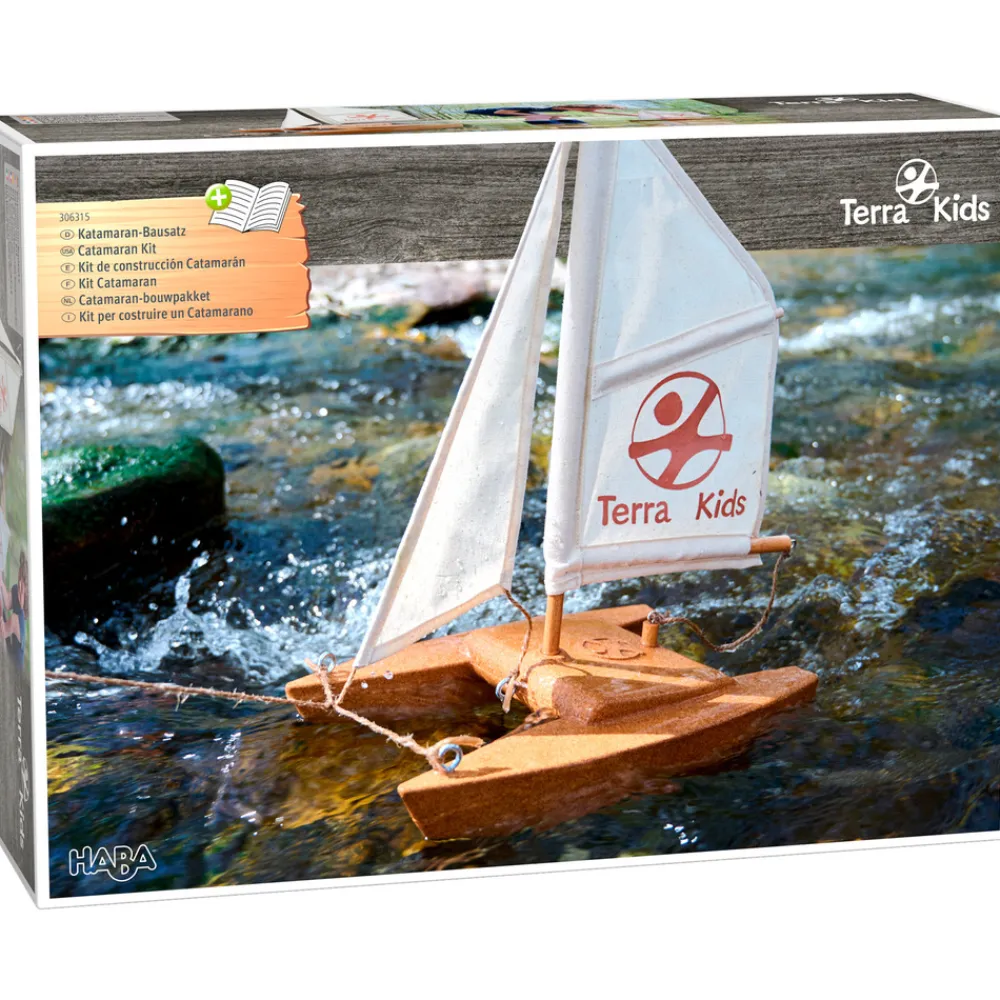 Haba Buitenspeelgoed^Terra Kids - Catamaran-bouwpakket