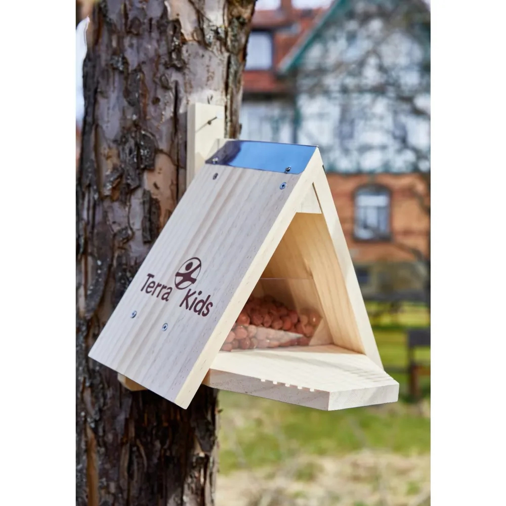 Haba Buitenspeelgoed^Terra Kids Bouwpakket Eekhoorn Voederhuisje